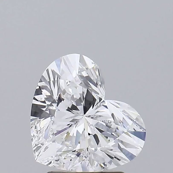 USA IGI Lab-Grown Heart 2.06ct D VVS1