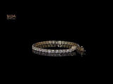 Lab Diamond 3.00mm - 5.44 CTW Round 14K White Gold Bracelet