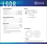 GIA LG Round 1.13ct D VVS1 EX EX EX None